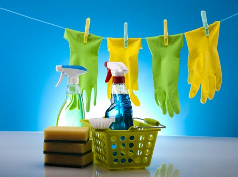 Illustration summarizing cookie use for a carpet cleaning website